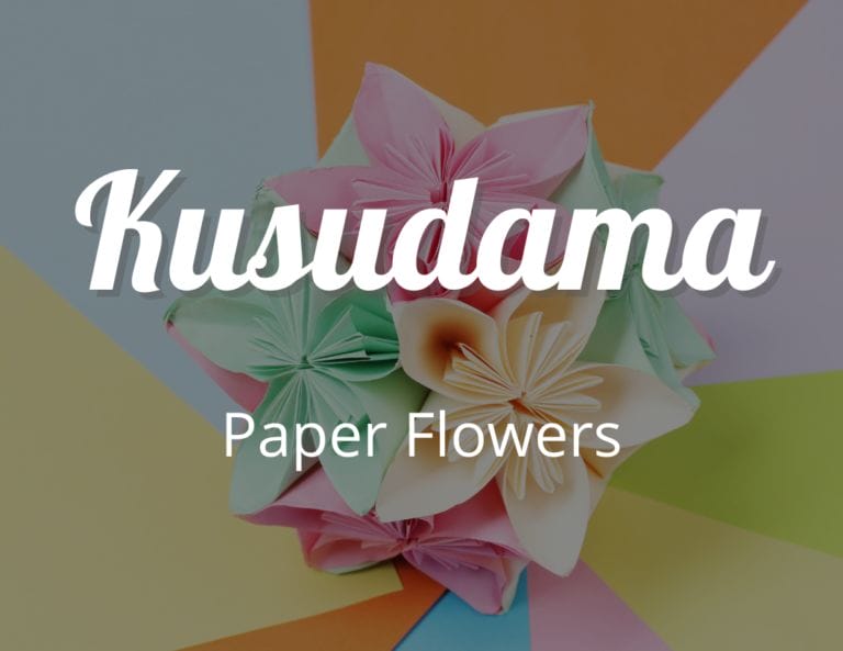 How to make Easy Origami Kusudama Paper Flowers