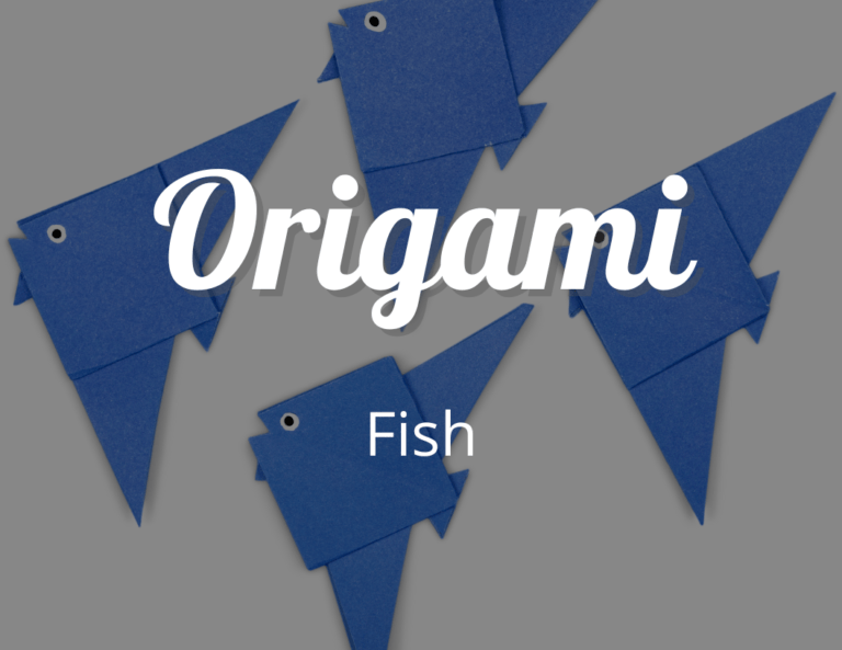 How to Make a Fun Paper Origami Fish