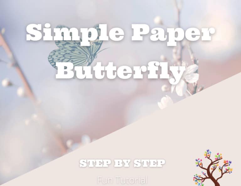 Simple Paper Butterfly