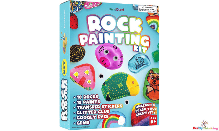Rock Painting Kit for Kids