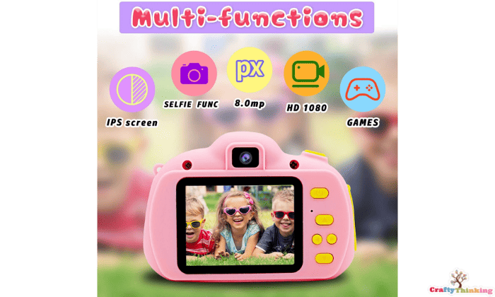 Secktion Upgrade Kids Selfie Camera