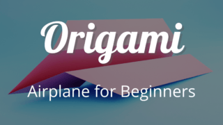 Origami Airplane Easy for Beginner