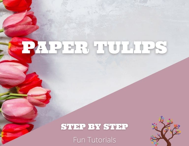 Beautiful Paper Tulips Crafts For Spring Season