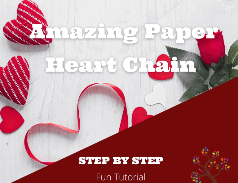 Create an Amazing Paper Heart Chain