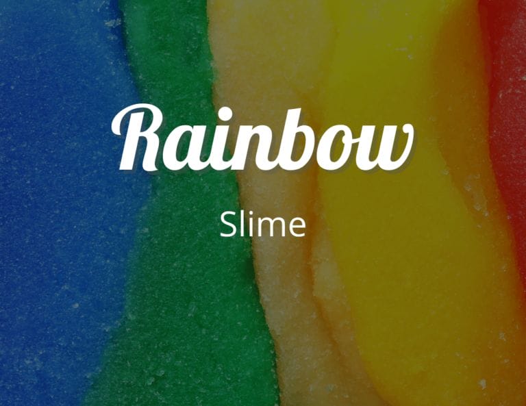 Get Ready to Get Messy: Making Vibrant Rainbow Slime at Home