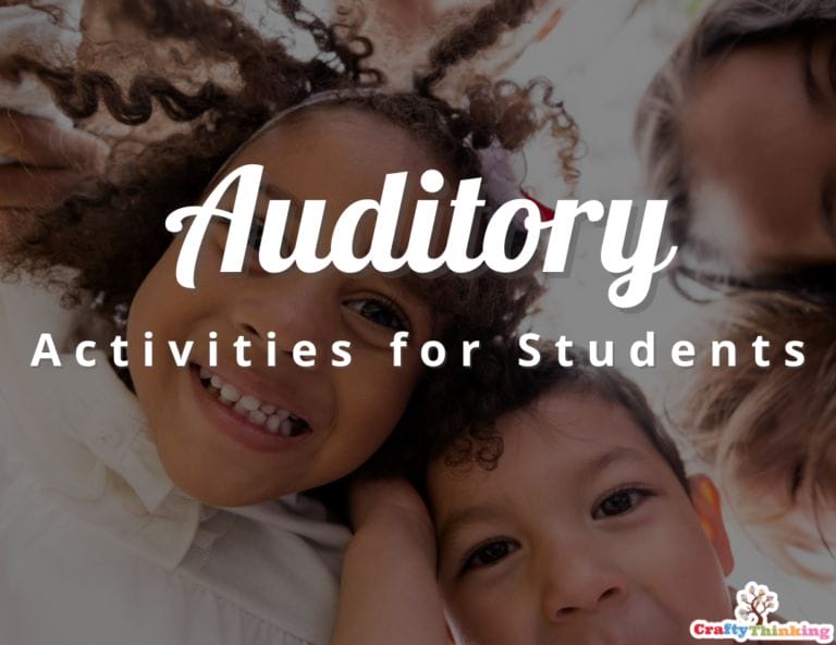 Fun Auditory Activities for Students: Try these activities for Auditory Learners