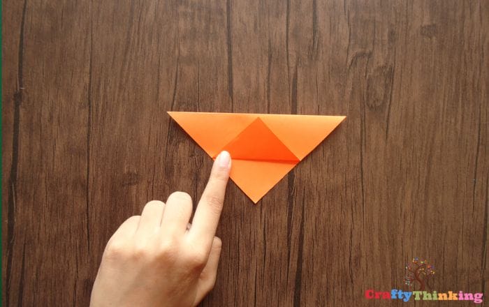 Funny Face Origami Bookmark