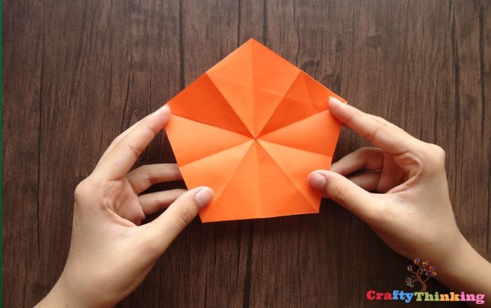 Origami Five Pointed Star