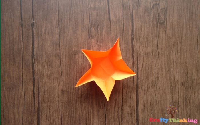 Origami Five Pointed Star