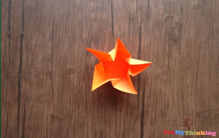 Origami Five Pointed Star