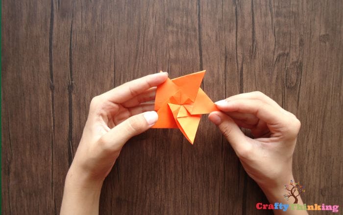 Origami Five Pointed Star