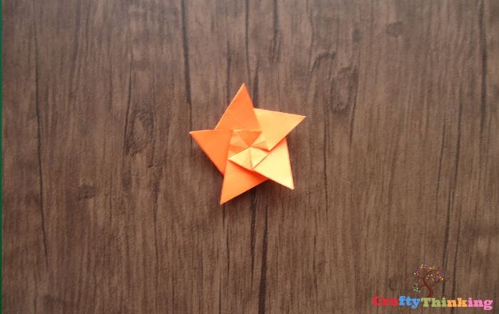 Origami Five Pointed Star