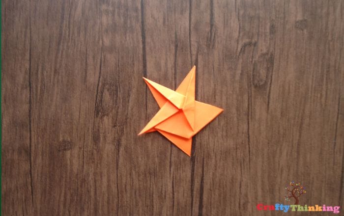 Origami Five Pointed Star