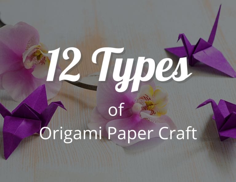 The 12 Types of Origami Paper Craft with Free Origami Flipbook