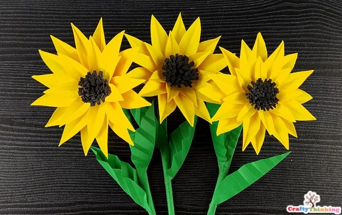 Origami Sunflower