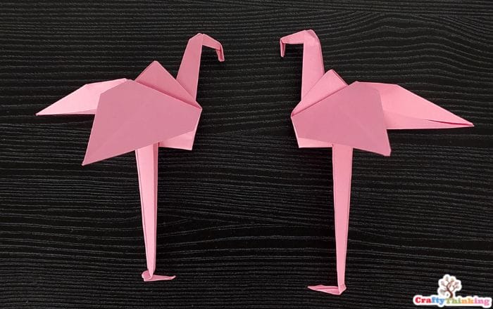 Origami Flamingo