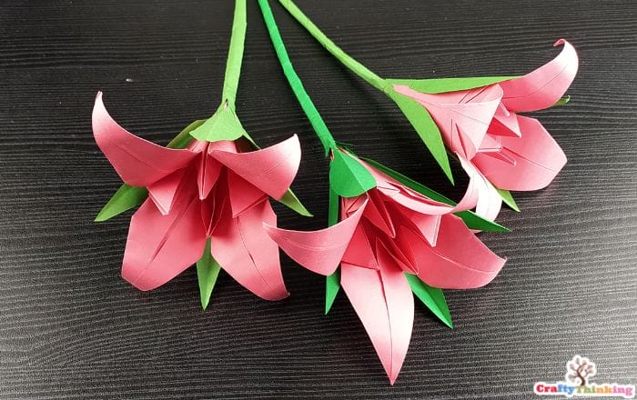 Origami Lily Flower