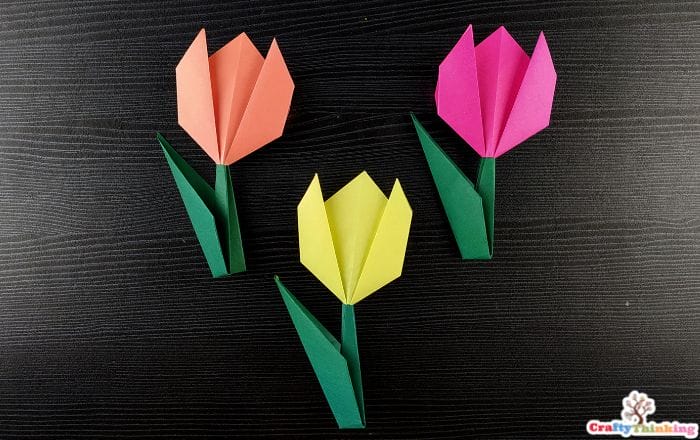 Origami Tulip