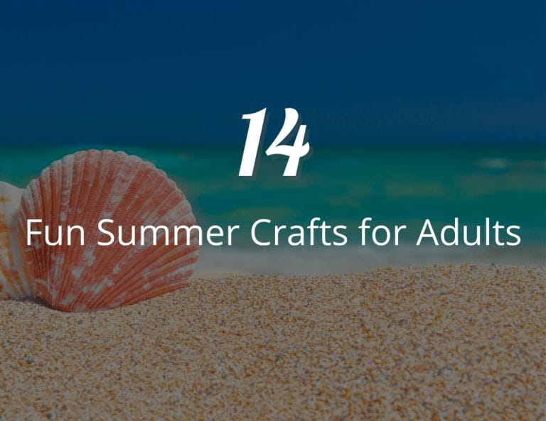 DIY Crafts and Cocktails: 14 Fun Summer Crafts for Adults During Happy Hour!