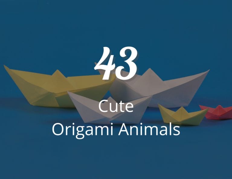43 Cute and Easy Origami Animals for Beginners