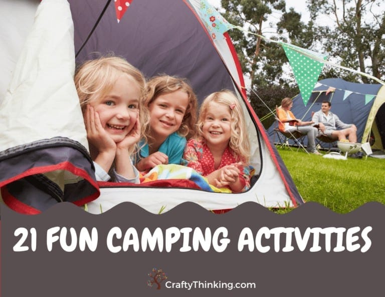 21 Fun Camping Activities (Campfire Craft Preschool)