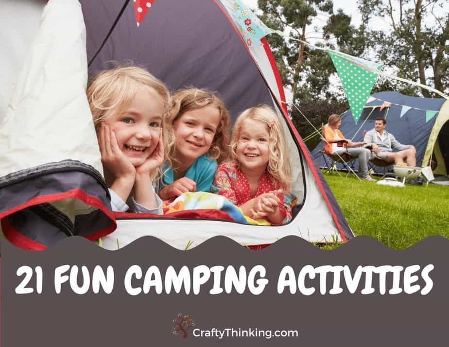 21 Fun Camping Activities (Campfire Craft Preschool) - CraftyThinking