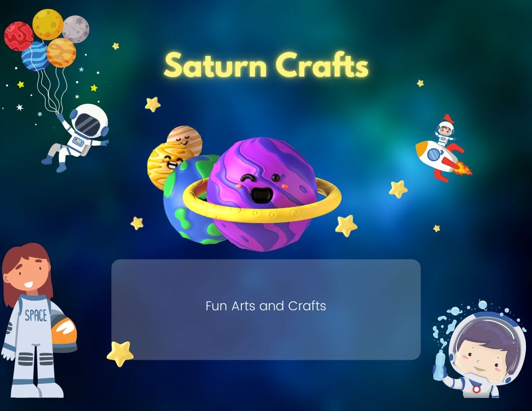 Easy Saturn Crafts for Preschoolers - CraftyThinking