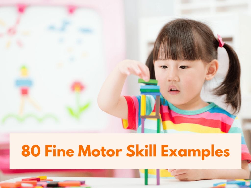 80 Essential Fine Motor Skill Examples