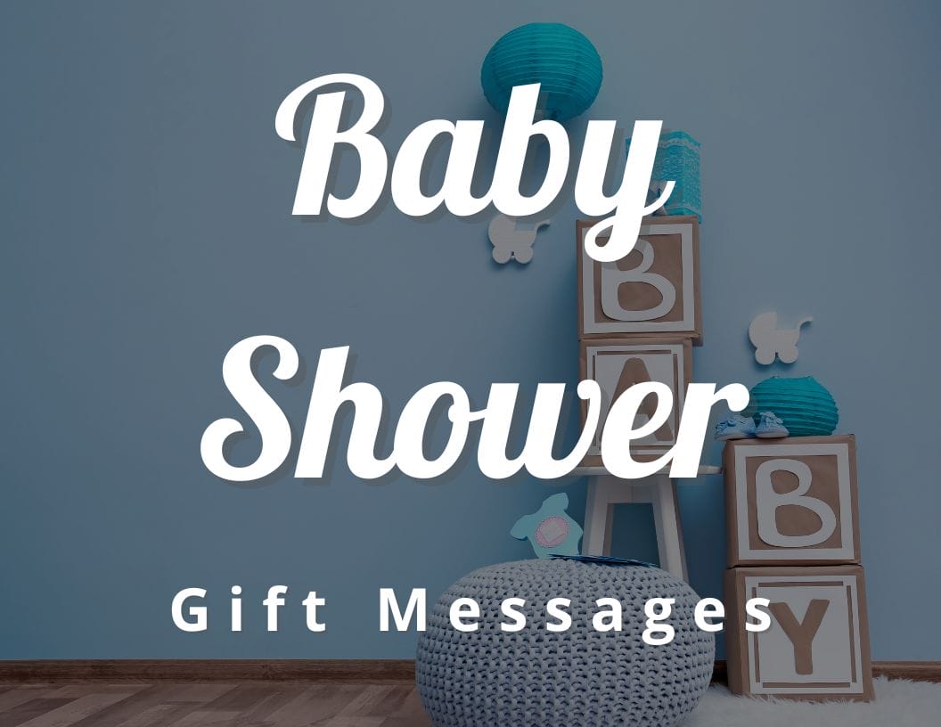 The Best Baby Shower Gift Messages (Creative Card Ideas) CraftyThinking