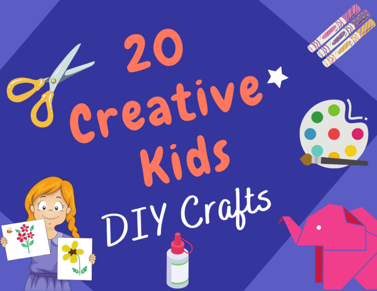 20 Creative Kids DIY Crafts