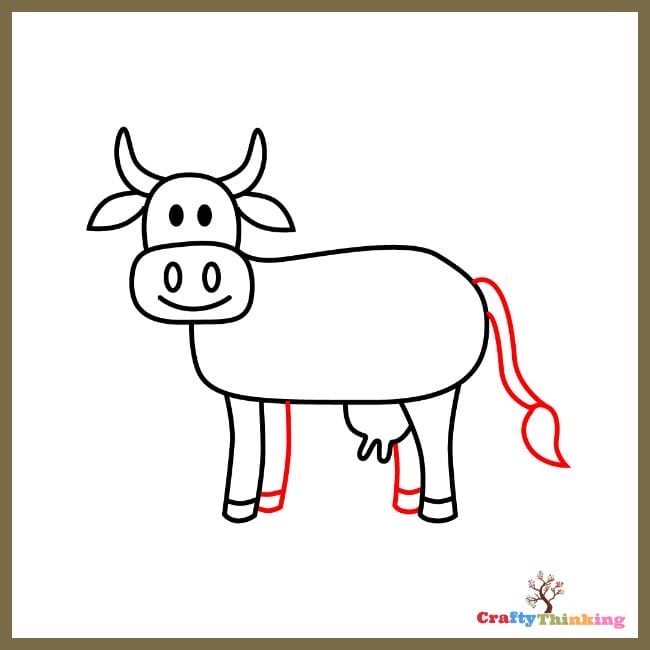 Cow Cartoon Colored Clipart Illustration Doodle Cow Calf Vector, Car Drawing,  Cartoon Drawing, Cow Drawing PNG and Vector with Transparent Background for  Free Download