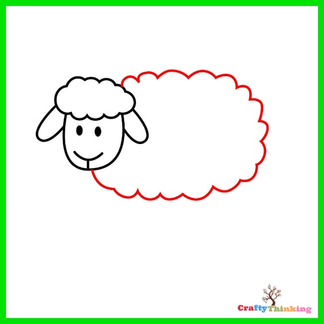 Sheep Clipart-sheep coloring pages for kids black outline printable clip art