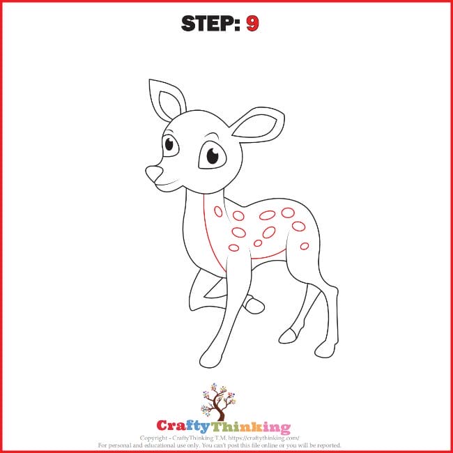 216-drawing-deer-step-9 - Craft-Mart