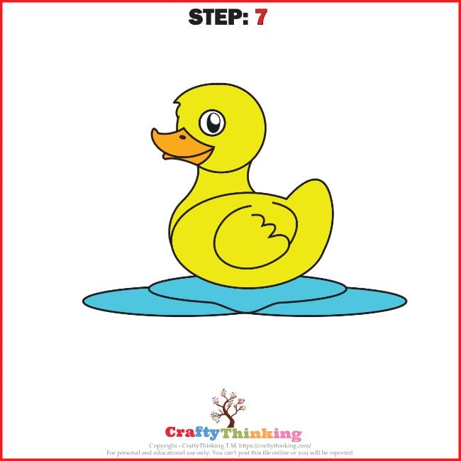 🦆30 Easy Cute Duck Drawing Ideas
