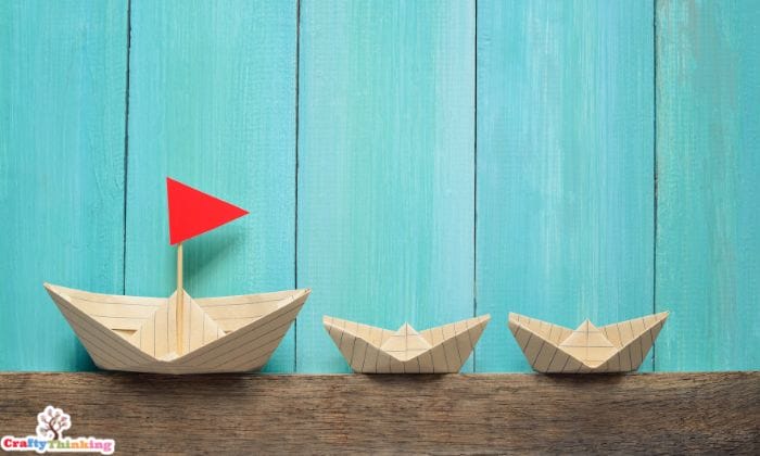 Origami Paper Boat