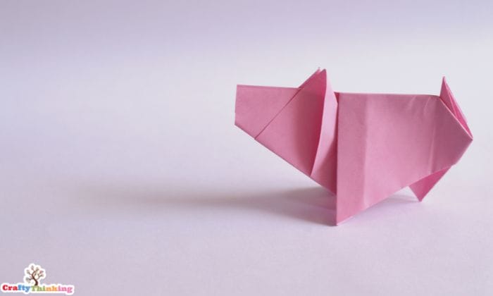 Origami Pig