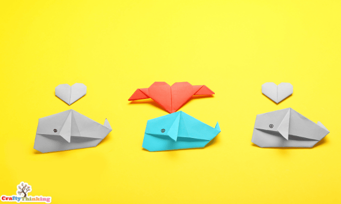 Origami Whale