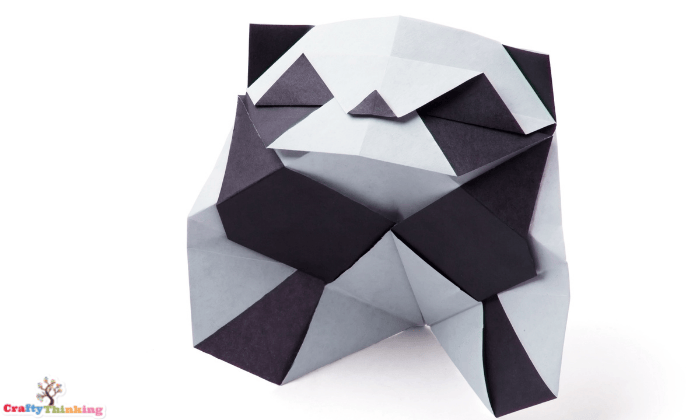 Origami Panda