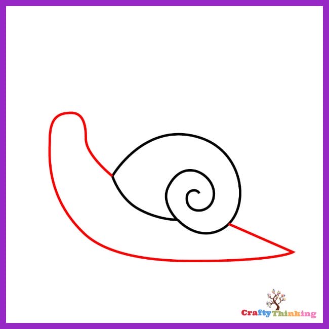 How to draw a snail with cute cartoony eyes - Let's Draw That! | Cute snail  drawings, Art drawings for kids, Happy paintings