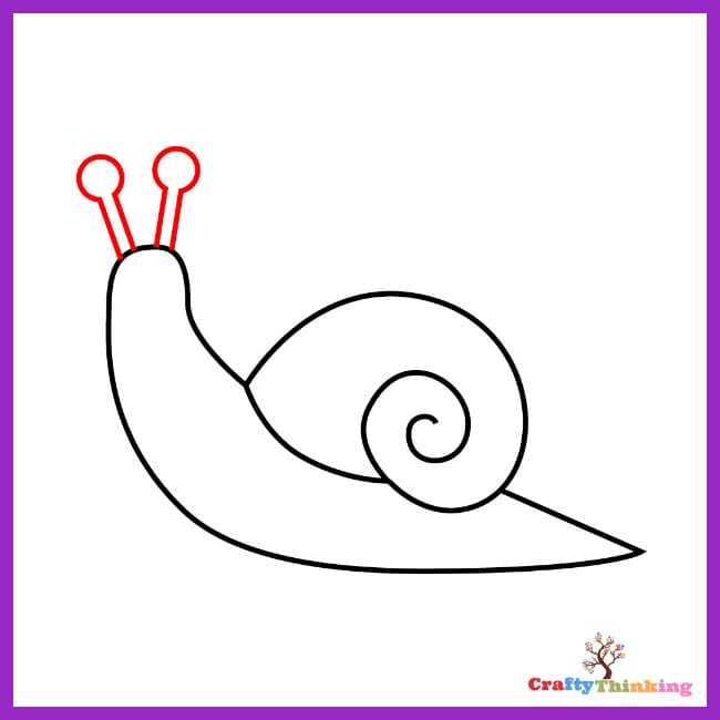 How to Draw a Snail | Animals Drawings, Painting and Coloring for Kids and  Toddlers - YouTube