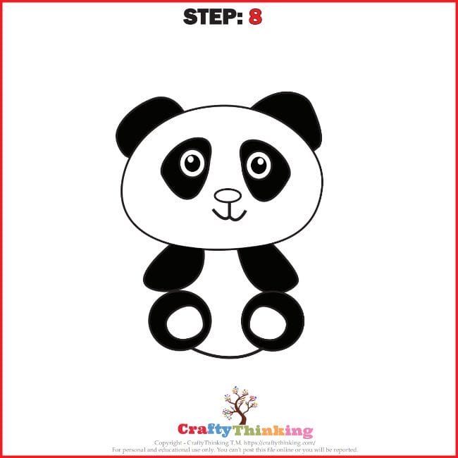 How to draw a panda? - CraftyThinking