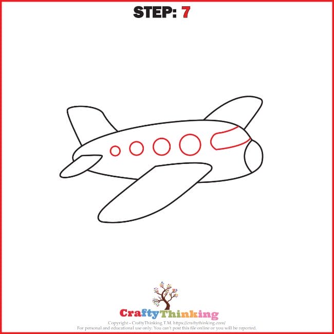 A Pretty Talent Blog: How to draw: A Mustang Aeroplane