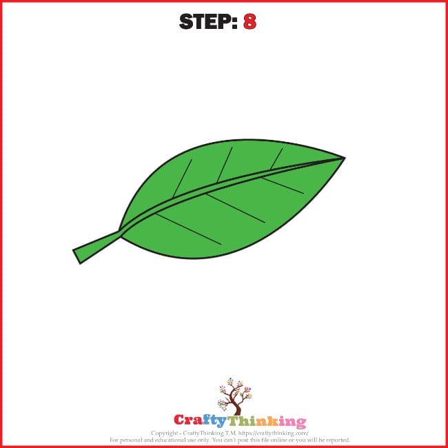 How to draw a Leaf | easy Leaf drawing | beautiful Leaf drawing | step by  step by iqra easy draw - YouTube