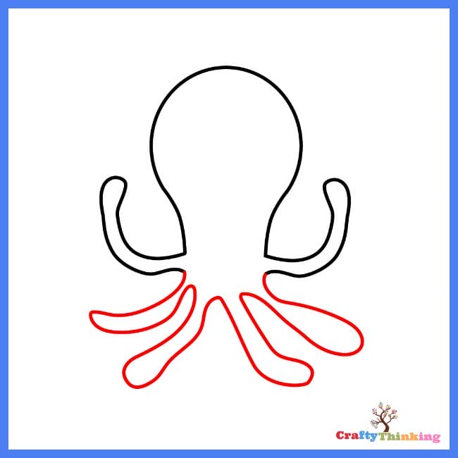 Coloring Pages Kids Draw Octopus Stock Vector (Royalty Free) 2279667379 |  Shutterstock