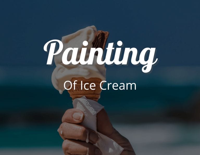 Painting Of Ice Cream: A Step-by-Step Craft Guide for Beginner Art