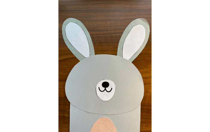 Bunny Paper Bag Puppet