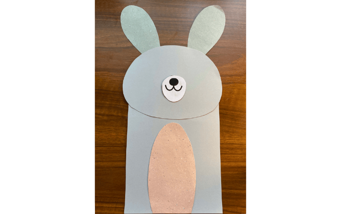 Bunny Paper Bag Puppet