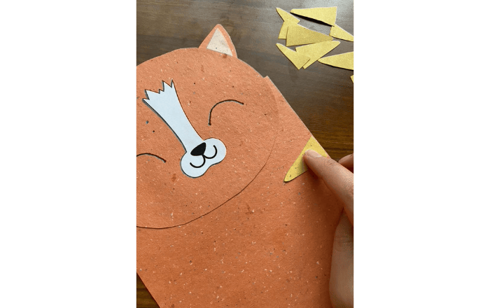 Cat Paper Bag Puppet