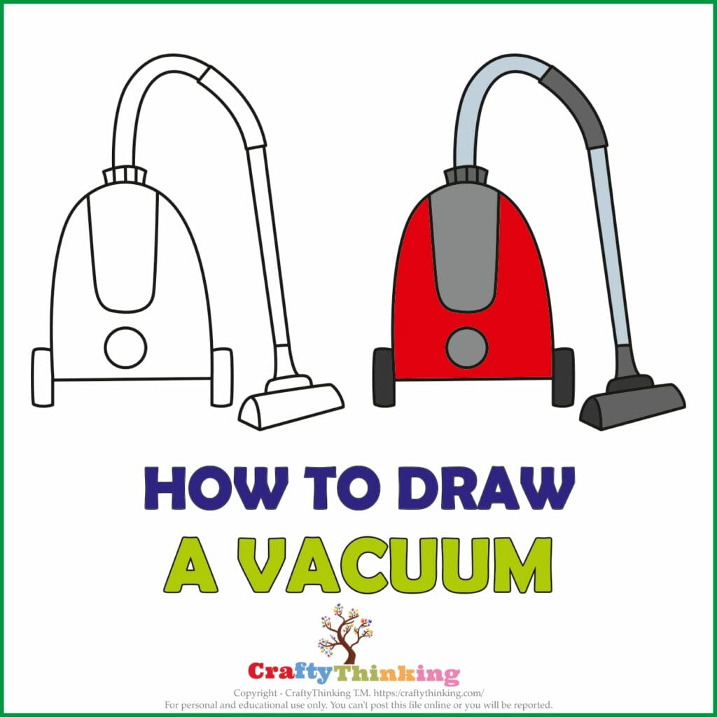 How To Draw A Vacuum Cleaner | PekoeBlaze - the official blog