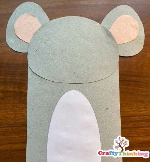 Koala Paper Bag Puppet